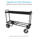 Proaim Vanguard Foldable Utility Cart w Garden Wheels | Professional All-Terrain Equipment Cart