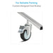 Proaim 6.2’ Low Ninja Double Riser Rolling Stand for Lighting Fixtures & Grip Equipment