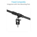 Proaim 44" Boom Arm with Rapid Coupler for Mics, Lights, Cameras & Other Devices