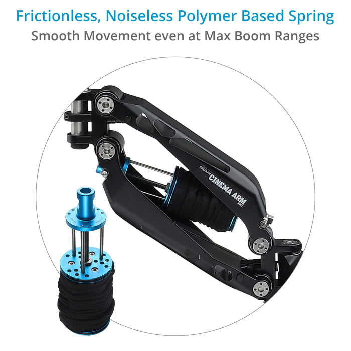 Proaim Cinema Pro Stabilization Arm for Handheld Camera Stabilizers. Payload: 15-29kg / 33-63.8lb