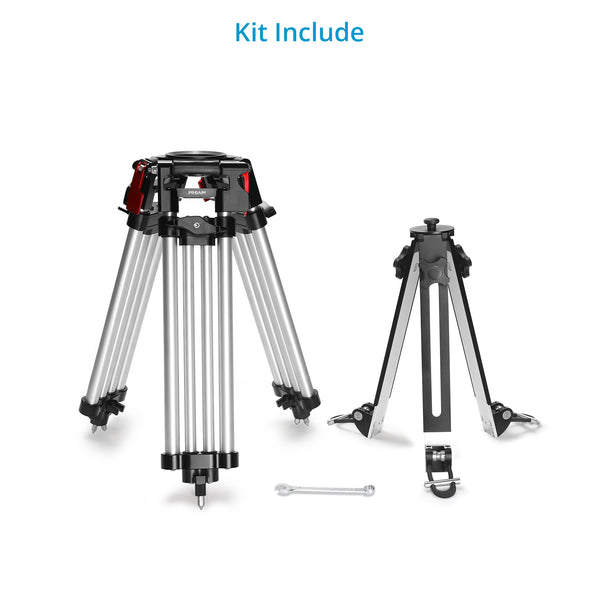 Proaim 100mm Bowl Head Tripod Stand W Rubber Tripod Shoes —