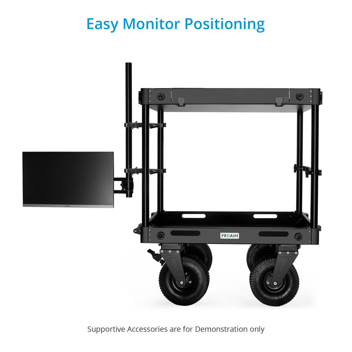 Proaim Monitor Articulated Arm for Camera Cart