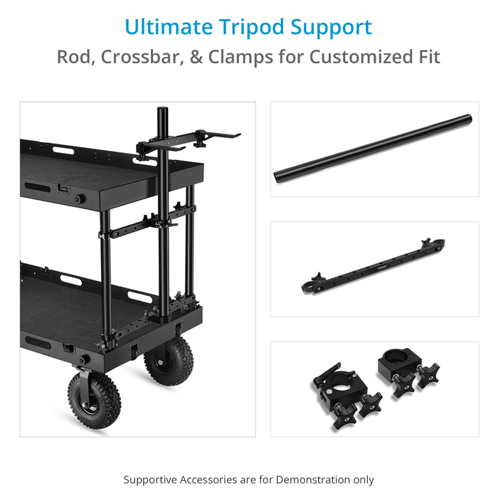 Proaim Dual Tripod Holder for Victor Cart Series & Atlas Camera Production Carts