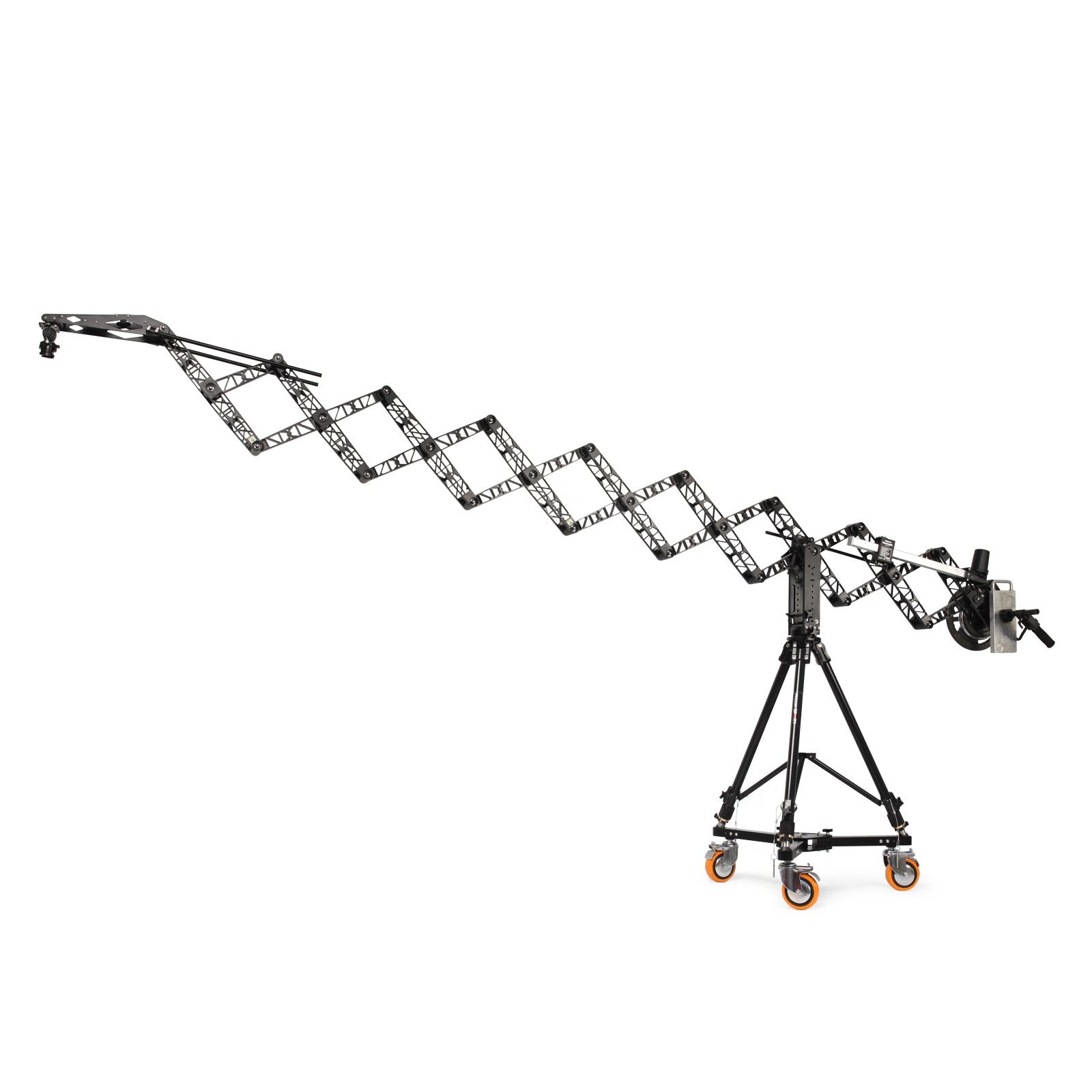 Jianmei SF- 8m Fishing Rod Telescopic Camera Crane Arm Rocker Controller  Stabilizer Video Shooting Electric Pan Tilt
